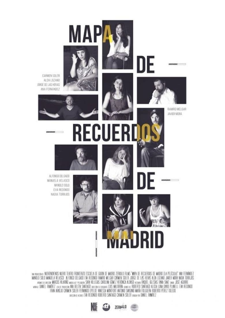 Map of Memories of Madrid