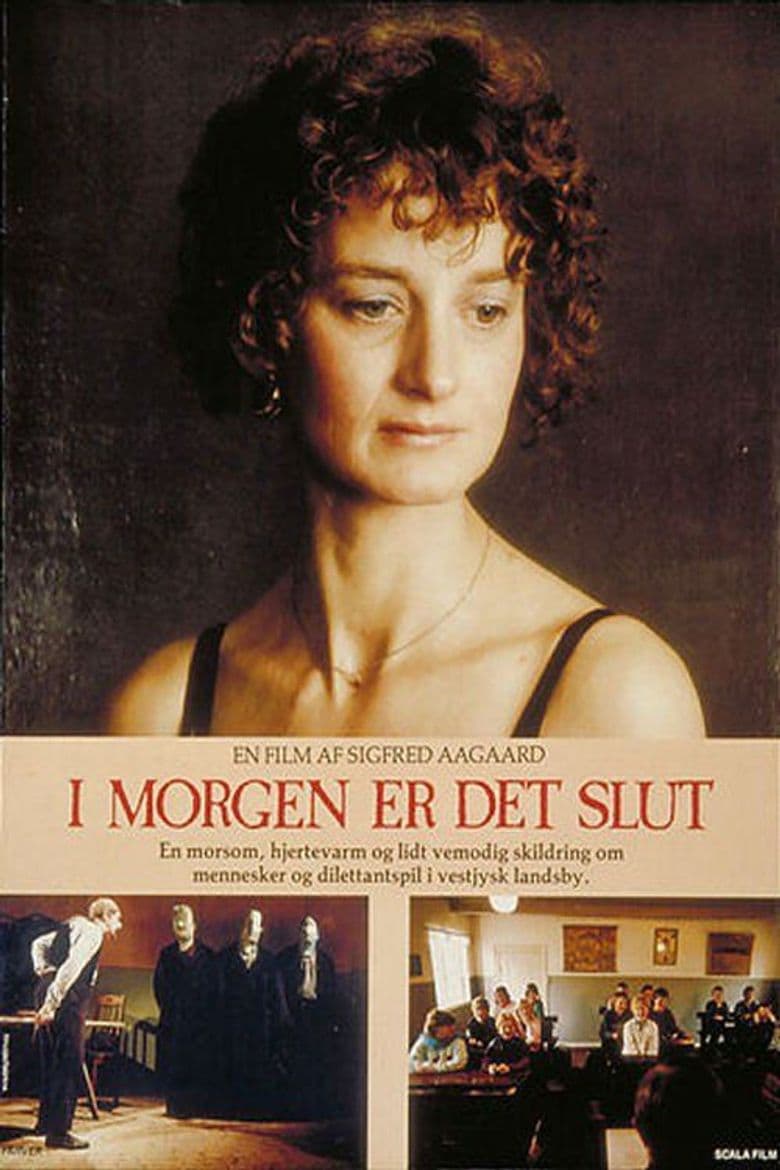 I morgen er det slut