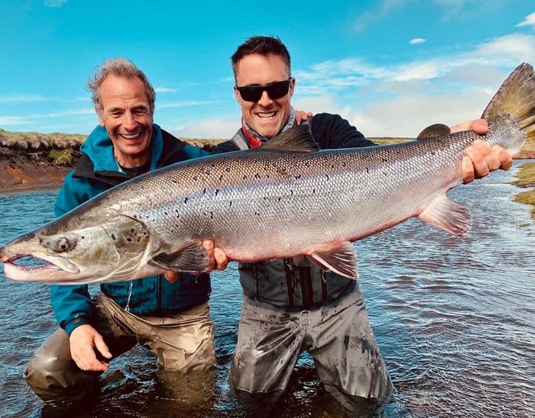 Robson and Jim's Icelandic flyfishing adventure